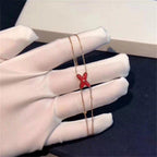 [Imperial] JEUX BRACELET CARNELIAN PINK GOLD 1 DIAMOND