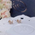 [Imperial] JEUX DE PINK GOLD DIAMOND EARRINGS