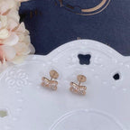 [Imperial] JEUX DE PINK GOLD DIAMOND EARRINGS