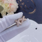 [Imperial] JEUX DE PINK GOLD DIAMOND EARRINGS