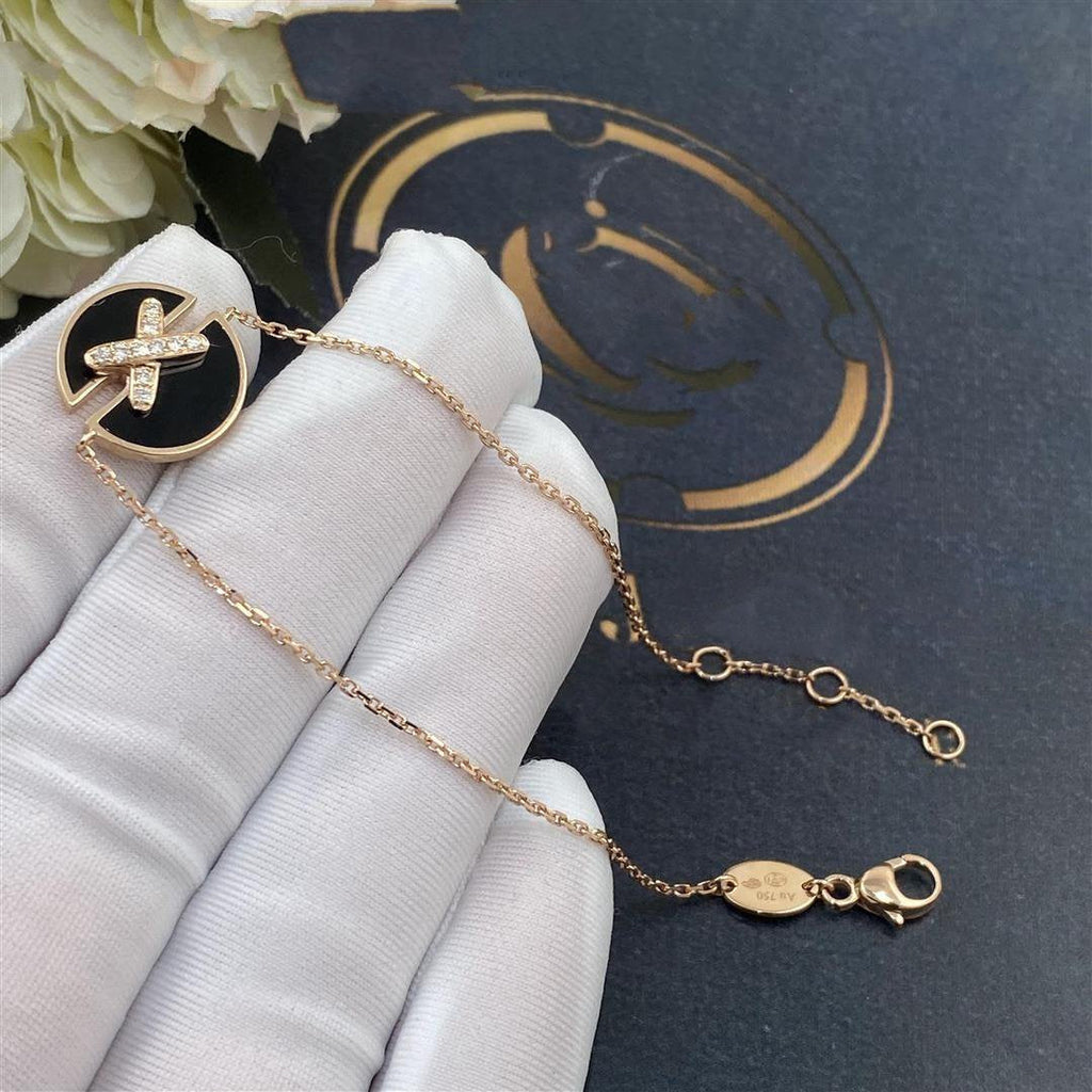 [Imperial] JEUX DE BRACELET ONYX PINK GOLD DIAMOND