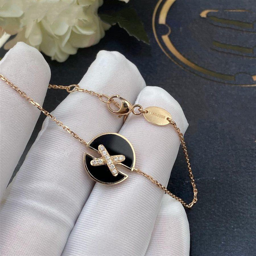 [Imperial] JEUX DE BRACELET ONYX PINK GOLD DIAMOND