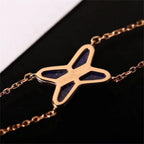 [Imperial] Hollow Design Four-Leaf Clover Flower Shape Ring