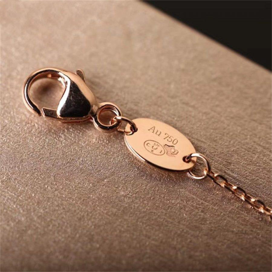 [Imperial] Hollow Design Four-Leaf Clover Flower Shape Ring