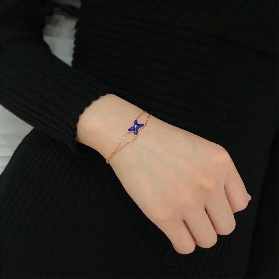 [Imperial] Hollow Design Four-Leaf Clover Flower Shape Ring