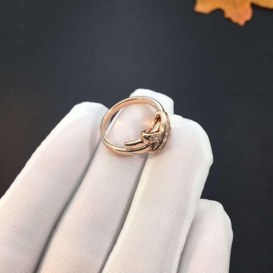 [Imperial] JEUX DE PINK GOLD DIAMOND RING