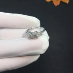 [Imperial] JEUX DE SILVER DIAMOND RING