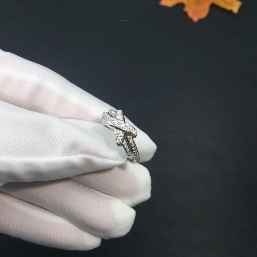 [Imperial] JEUX DE SILVER DIAMOND RING