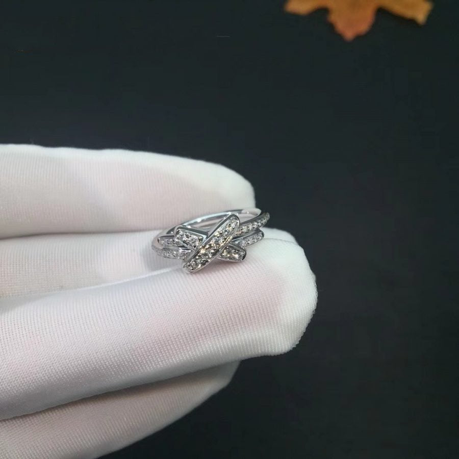 [Imperial] JEUX DE SILVER DIAMOND RING