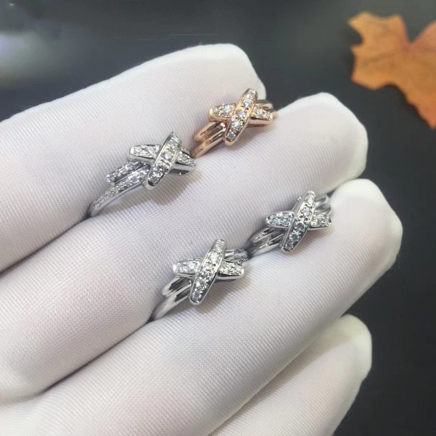 [Imperial] JEUX DE SILVER DIAMOND RING