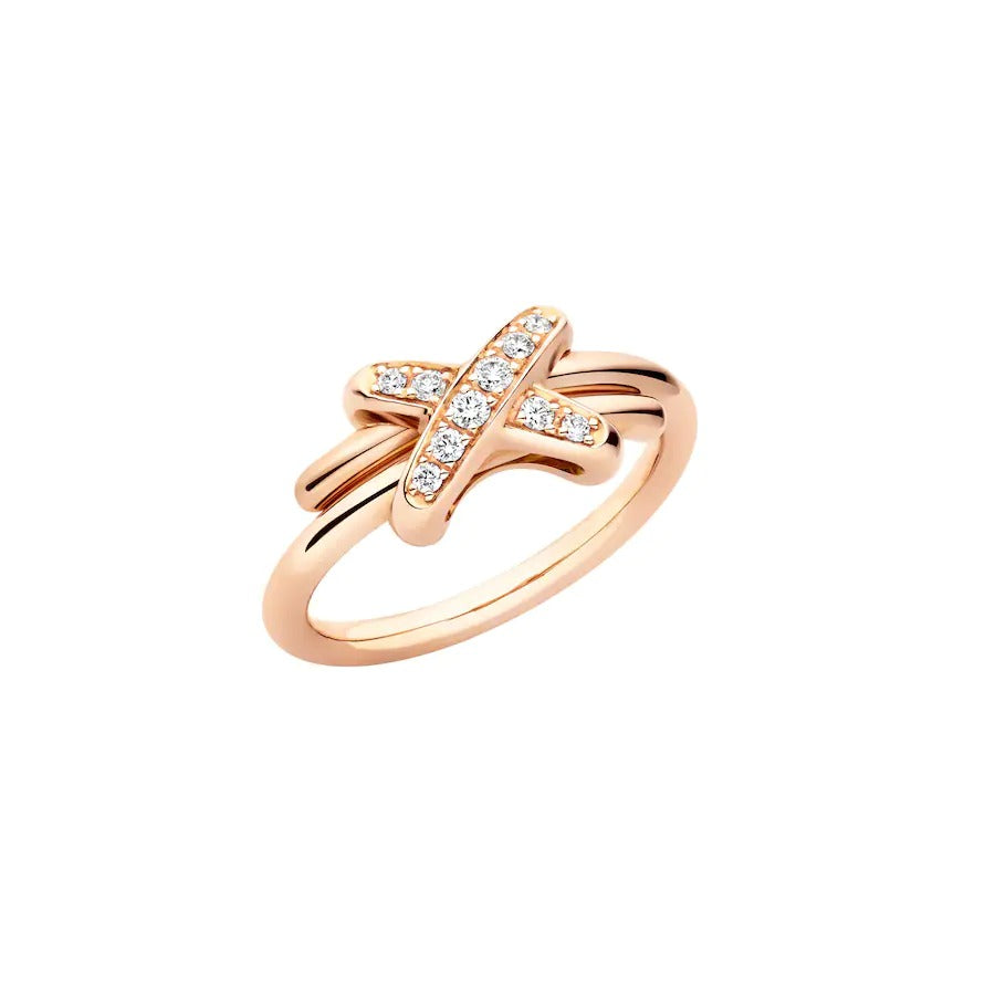 [Imperial] JEUX DE PINK GOLD DIAMOND RING