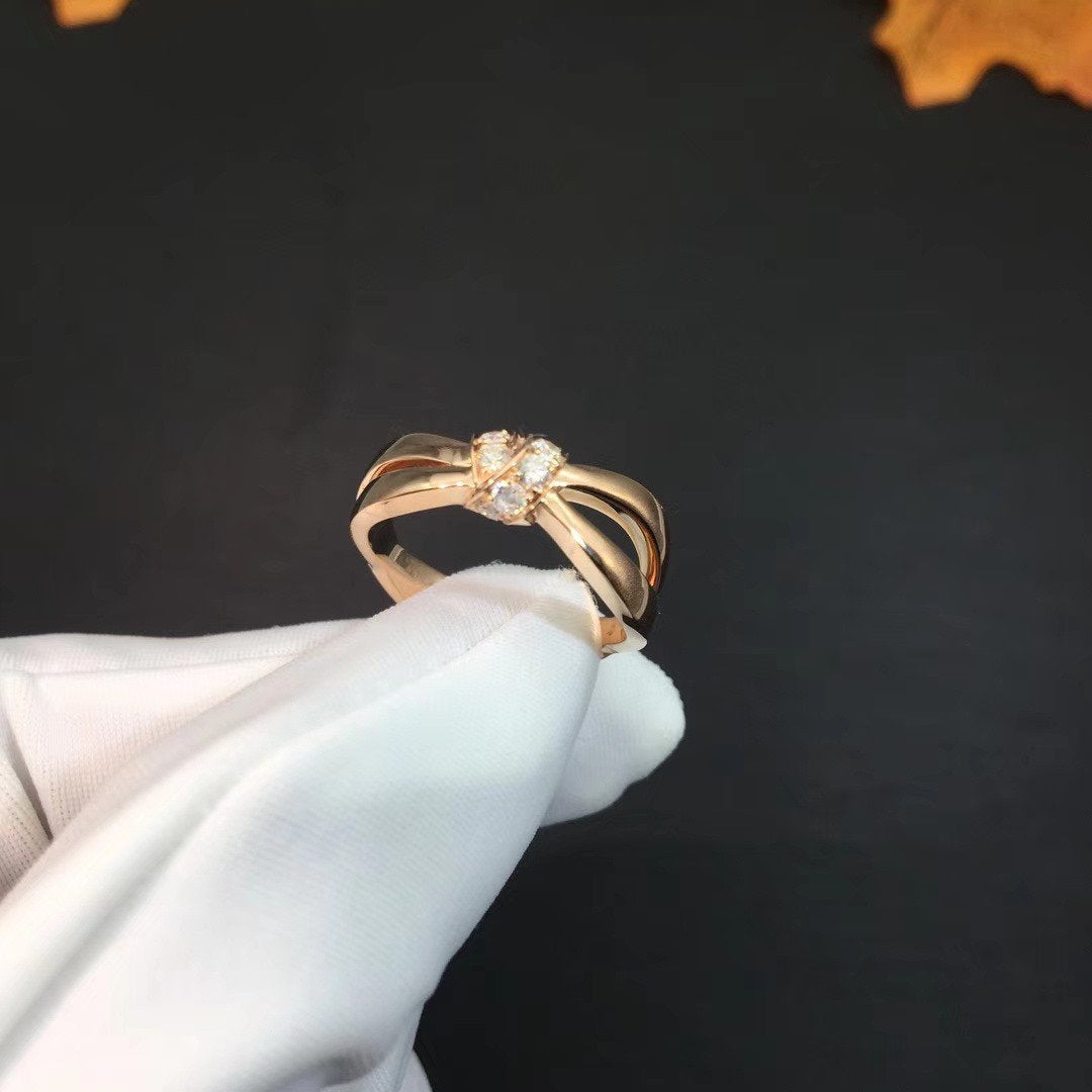 [Imperial] LIENS RING PINK GOLD DIAMOND