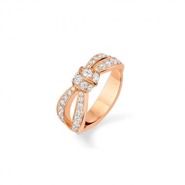 [Imperial] LIENS PINK GOLD DIAMOND RING