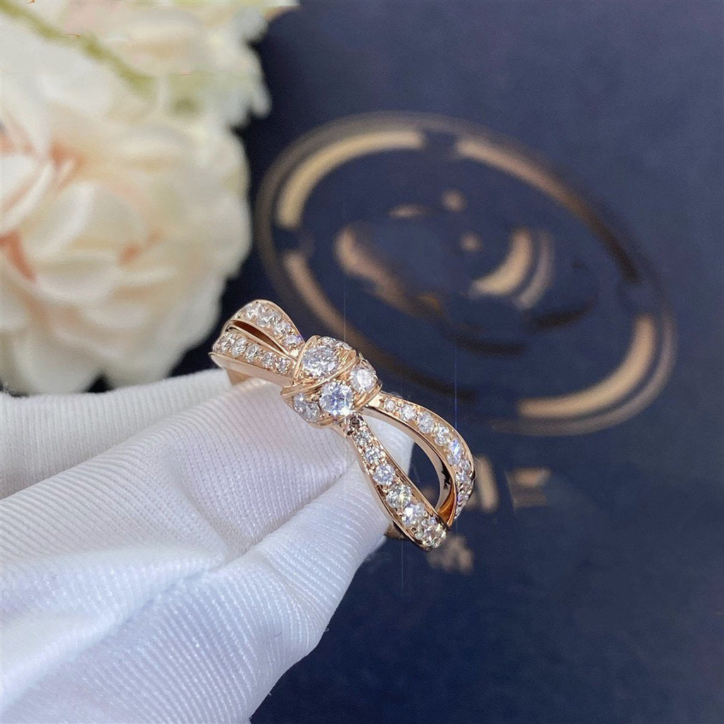 [Imperial] LIENS PINK GOLD DIAMOND RING