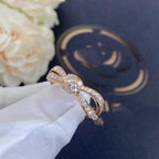 [Imperial] LIENS PINK GOLD DIAMOND RING