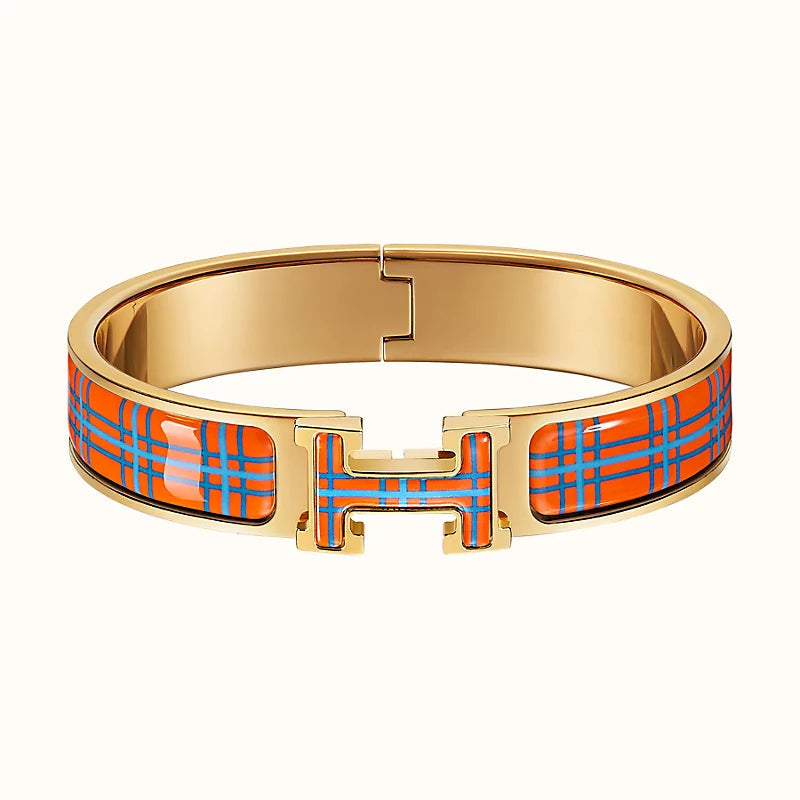 [Imperial] H TARTAN BRACELET 12MM
