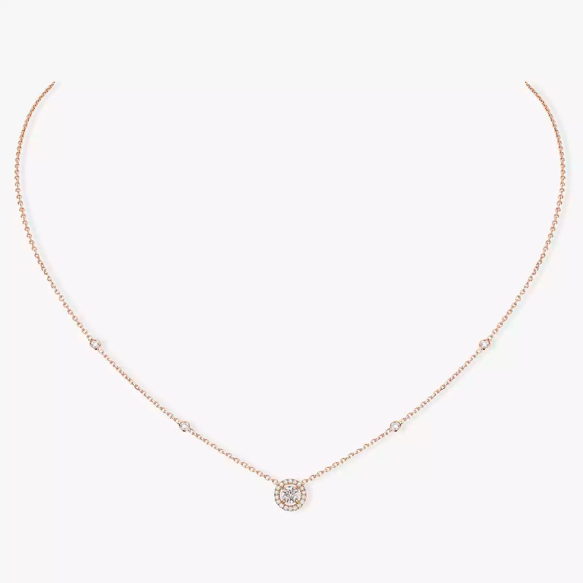 [Imperial] Diamond Necklace 0,20ct Brilliant Shape Joy