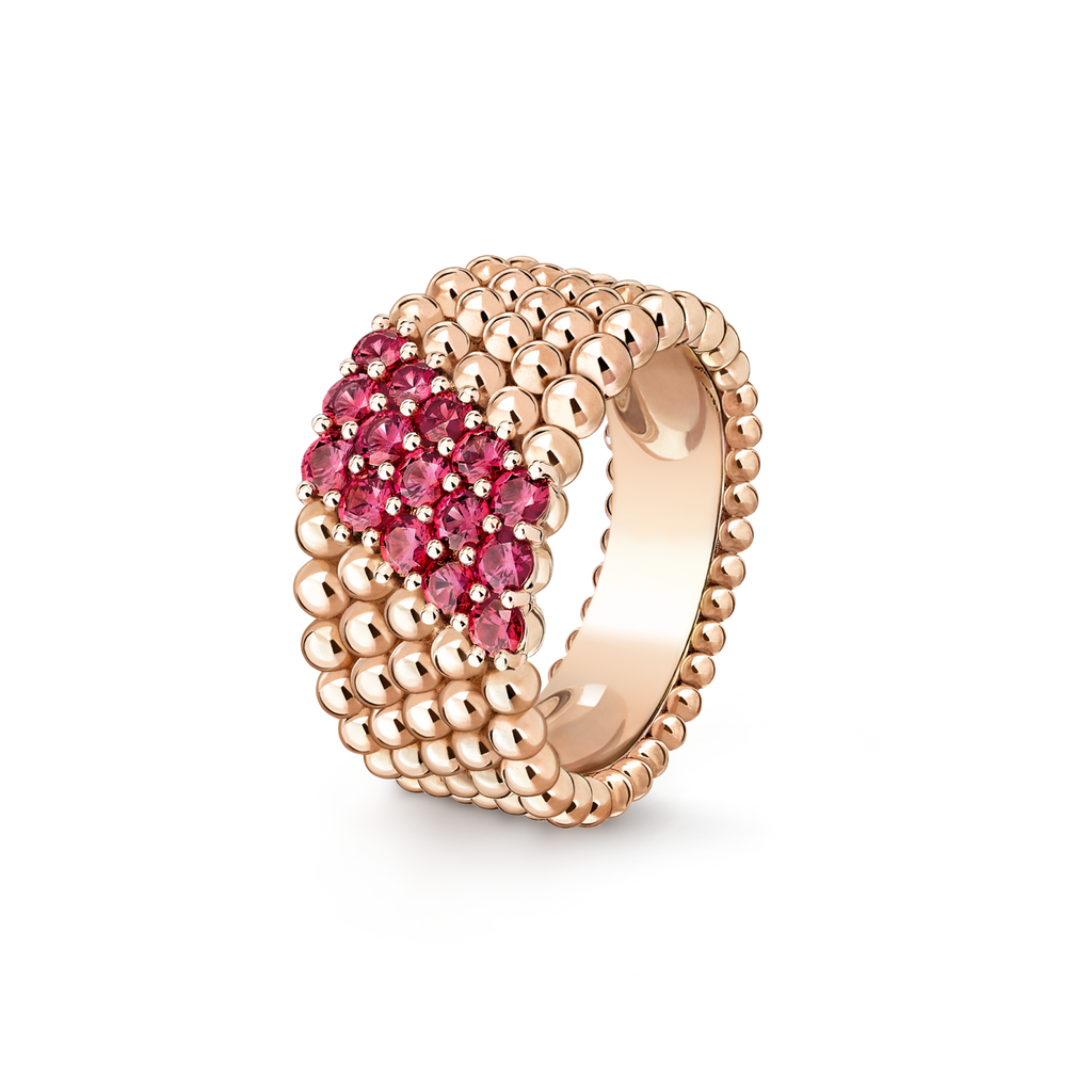 [Imperial]  PERLEE DIAMOND RING ,5-ROW DIAMOND-SET DESIGN