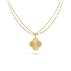 [Imperial] CLOVER 25MM PEDANT NECKLACE GOLD
