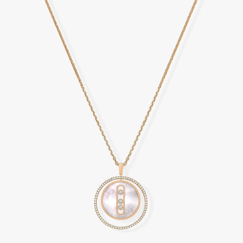 [Imperial]  MOVE MM NACRE BLANCHE DIAMOND NECKLACE