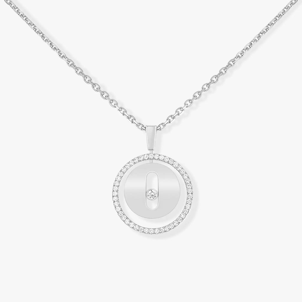 [Imperial]  MOVE PM NECKLACE SILVER DIAMOND