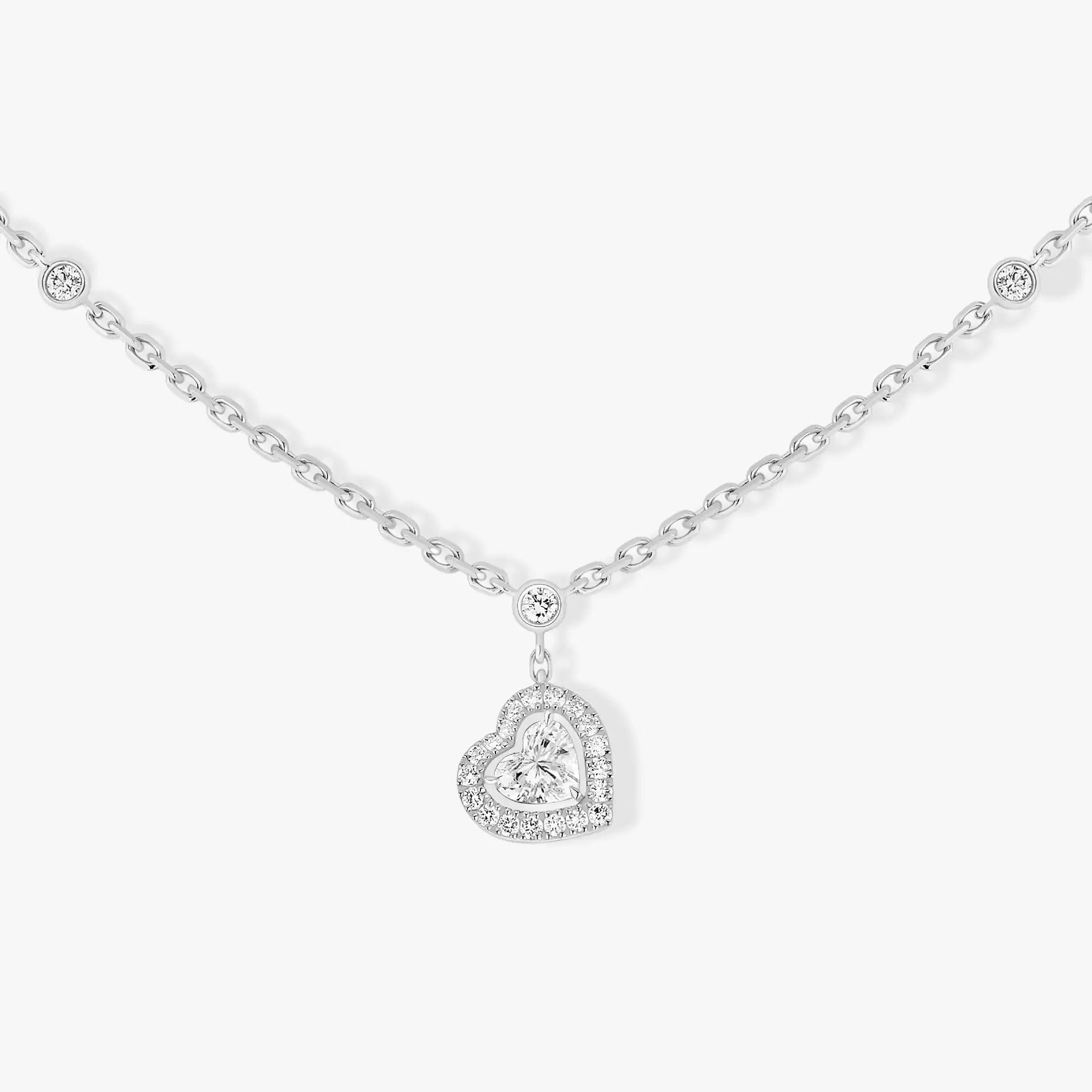 [Imperial] JOY HEART DIAMOND NECKLACE