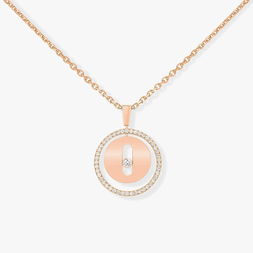 [Imperial]  MOVE PM NECKLACE PINK GOLD DIAMOND