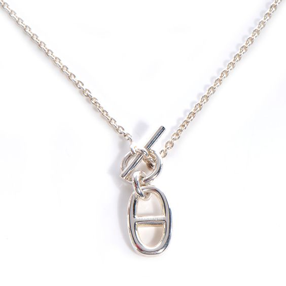 [Imperial] HM CHAINE D'ANCRE PENDANT NECKLACE STERLING SILVER