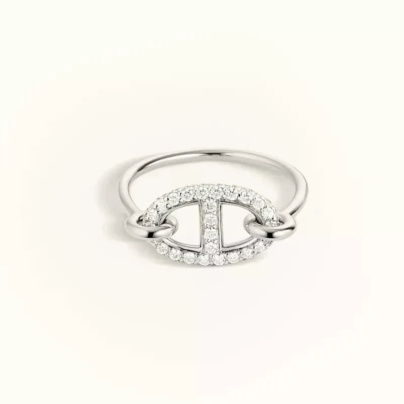 [Imperial] RONDE SMALL SILVER DIAMOND RING