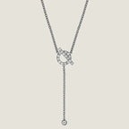 [Imperial] FINESSE SILVER DIAMOND NECKLACE