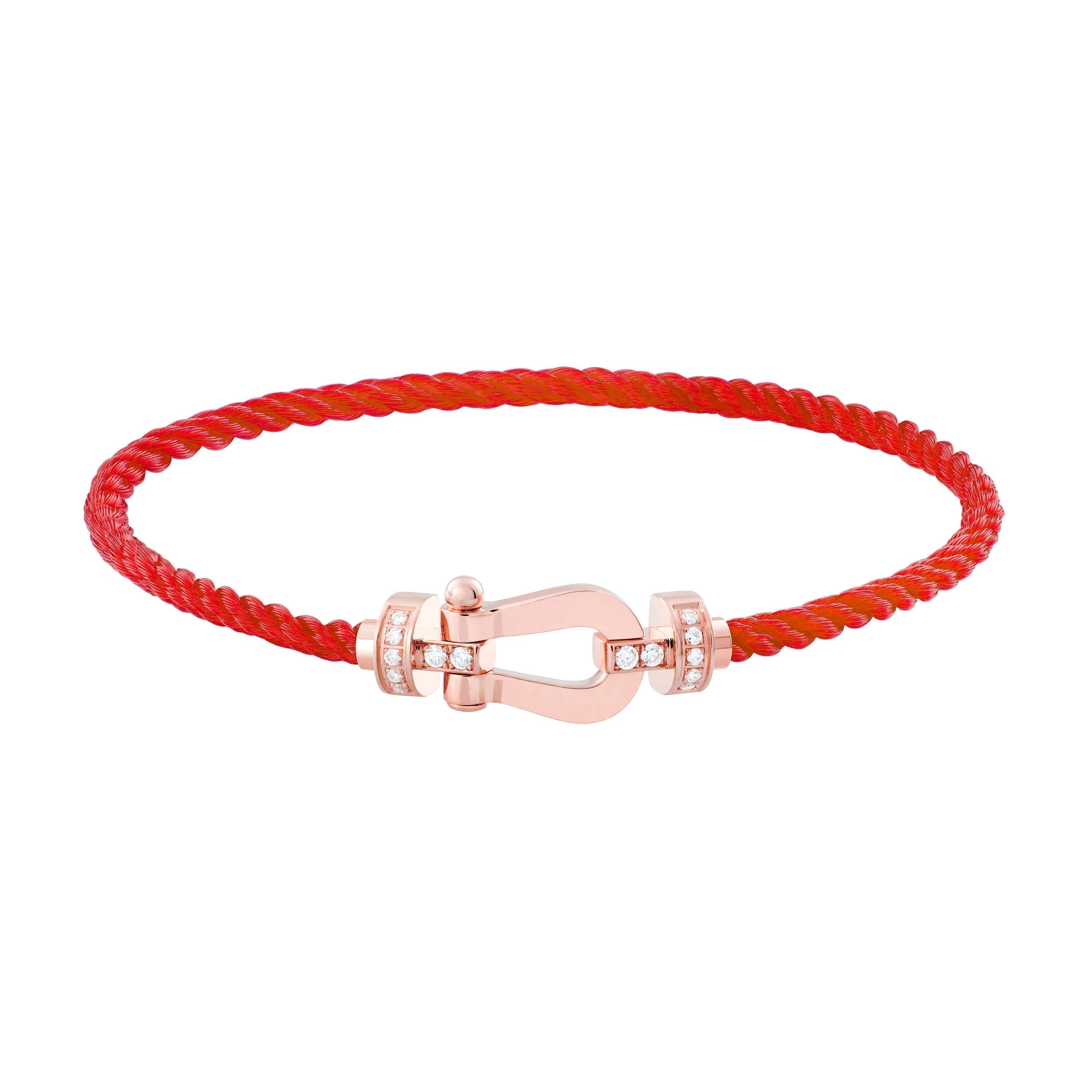 [Imperial] FORCE 10 HALF DIAMOND PINK GOLD RED CORDERI LARGE AND MEDIUM MODEL