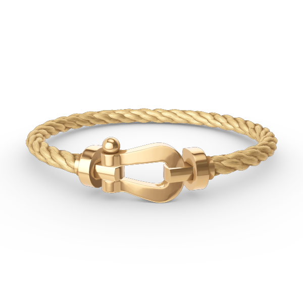 [Imperial] FORCE LARGE HORSESHOE NO DIAMOND BRACELET GOLD