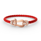 [Imperial] FORCE LARGE HORSESHOE HALF DIAMOND BRACELET ROSE GOLD