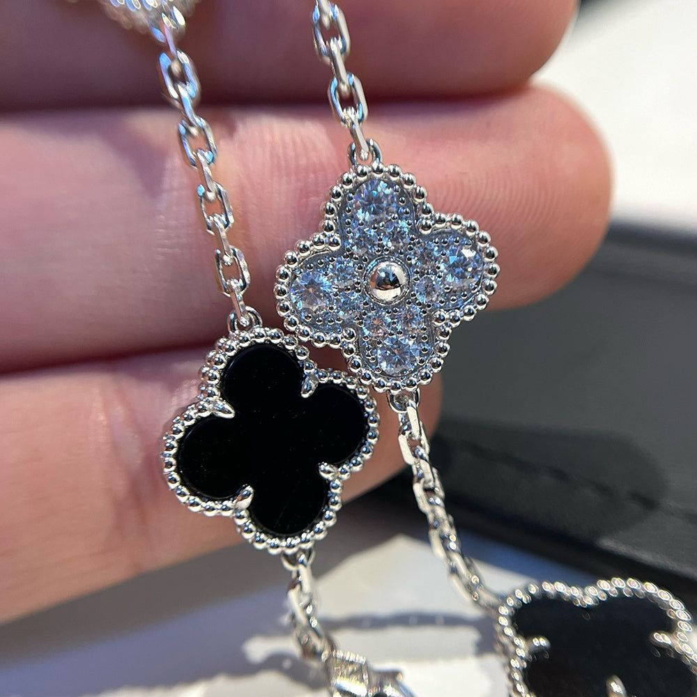 [Imperial]New CLOVER 5 MOTIF ONYXS BRACELET COLLECTION