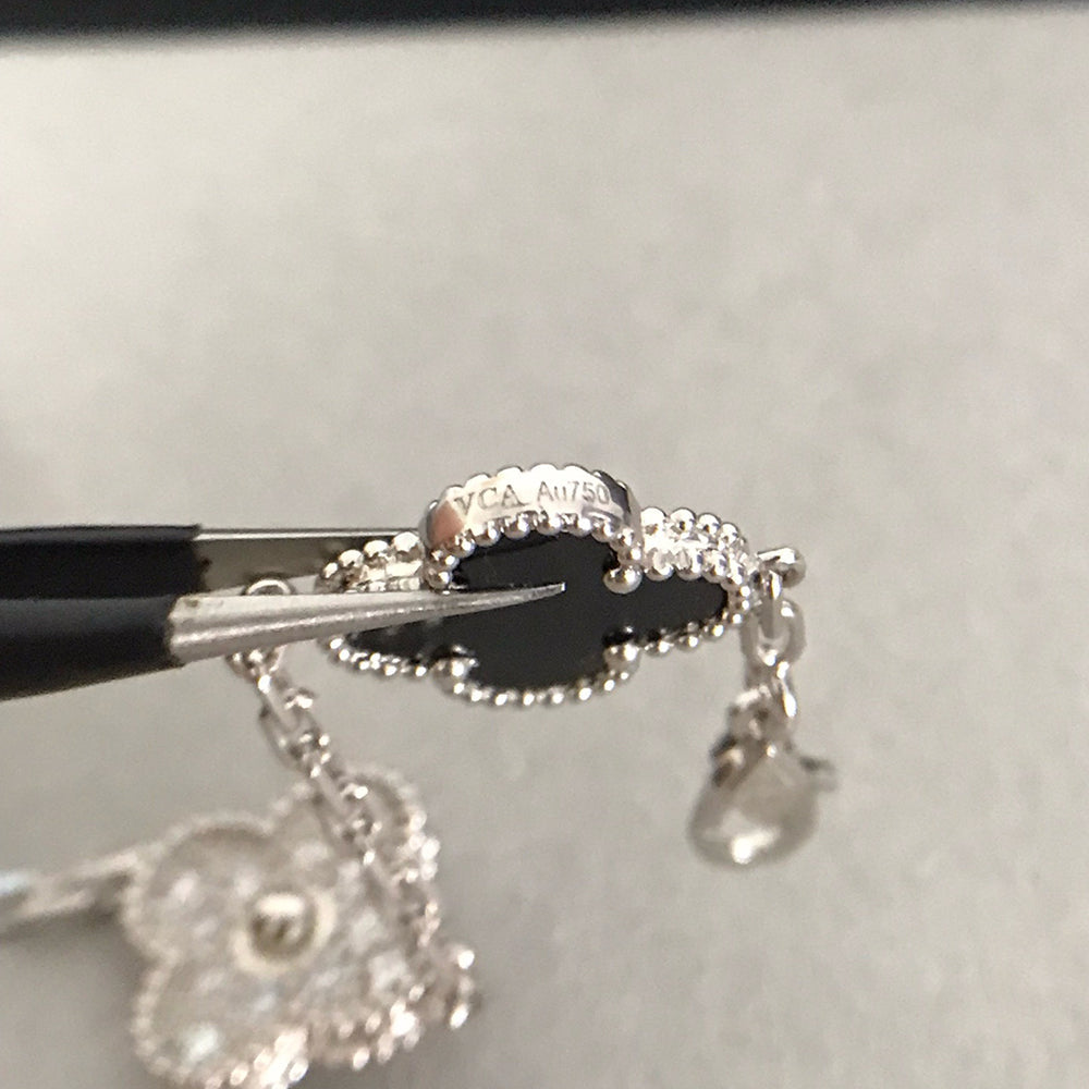 [Imperial]New CLOVER 5 MOTIF ONYXS BRACELET COLLECTION