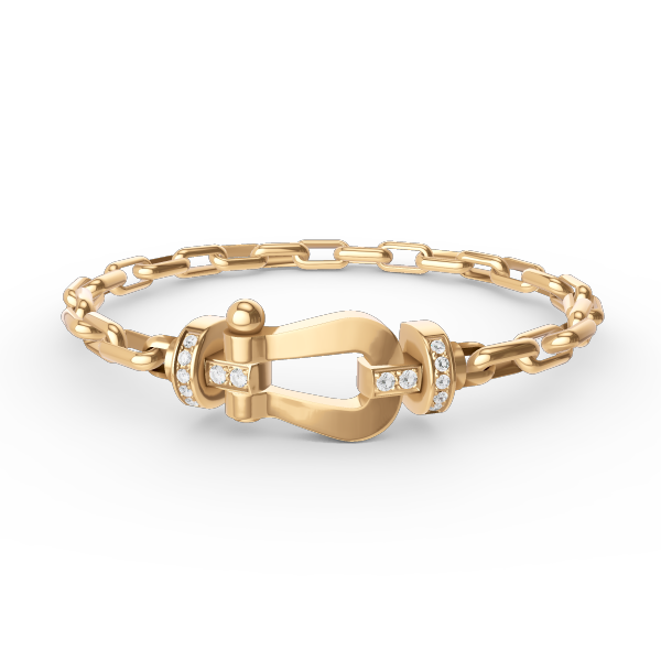 [Imperial] FORCE LARGE HORSESHOE CLASP  METAL BRACELET