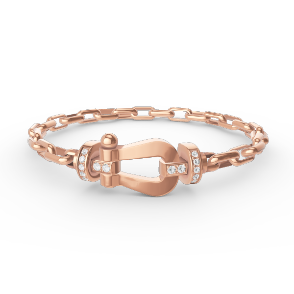 [Imperial] FORCE LARGE HORSESHOE CLASP  METAL BRACELET