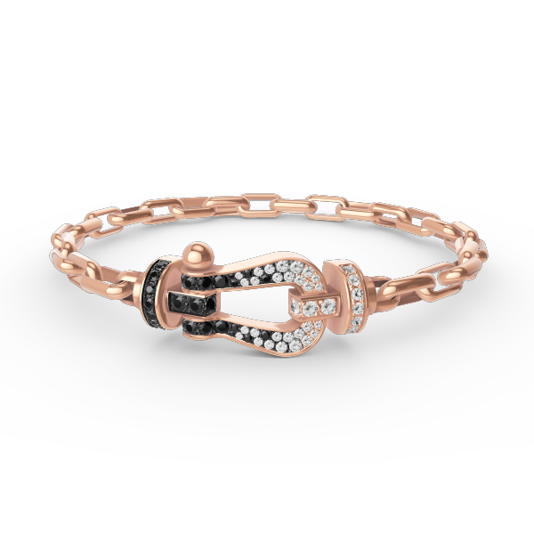 [Imperial] FORCE LARGE HORSESHOE CLASP  METAL BRACELET
