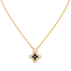 [Imperial] STAR PEDANT PINK GOLD DIAMOND NECKLACE