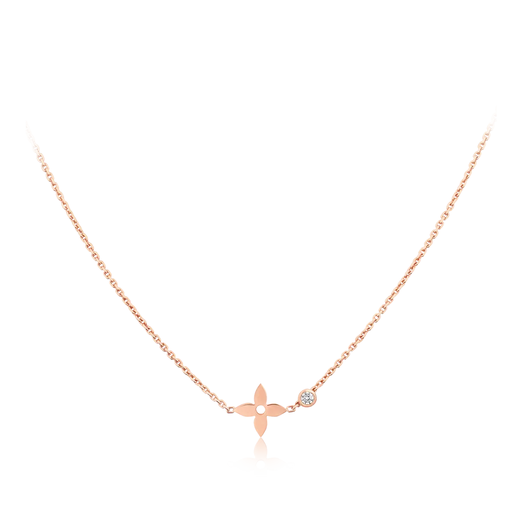 [Imperial] BLOSSOM PENDANT PINK GOLD AND DIAMOND