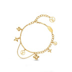 [Imperial] BLOOMING PINK GOLD MOP BRACELET