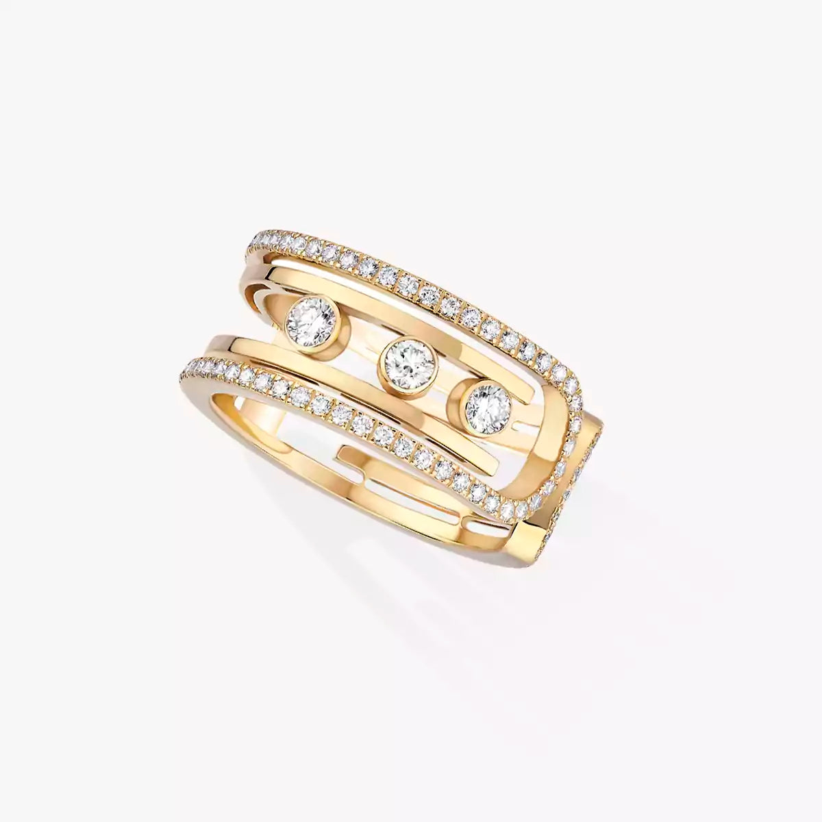 [Imperial] Move 10th Diamond Ring in Gold