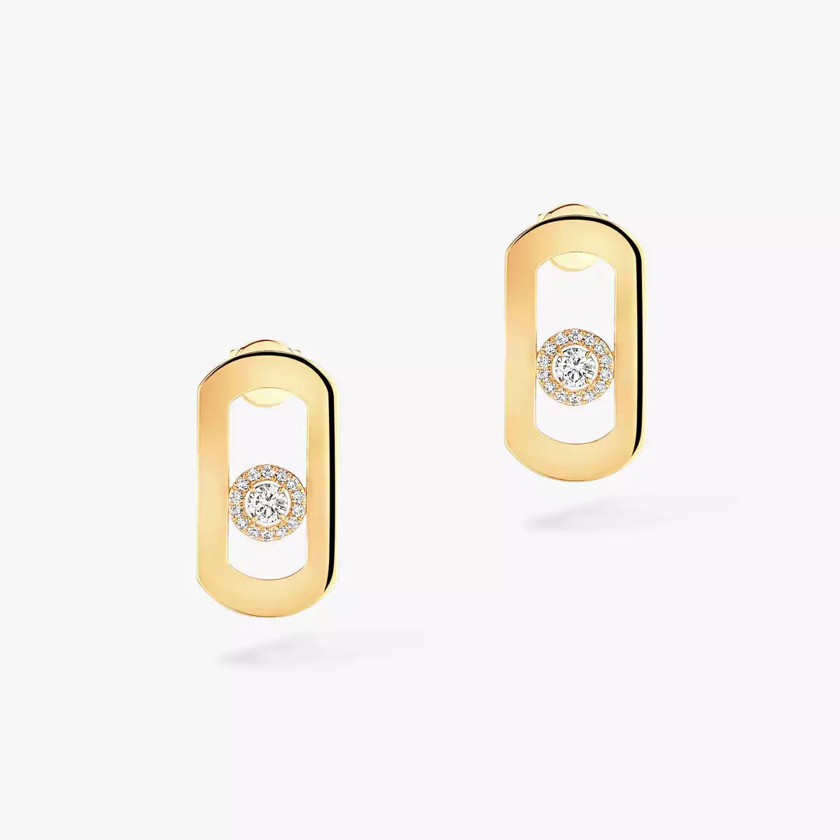 [Imperial] So Move Diamond Earrings in Yellow Gold