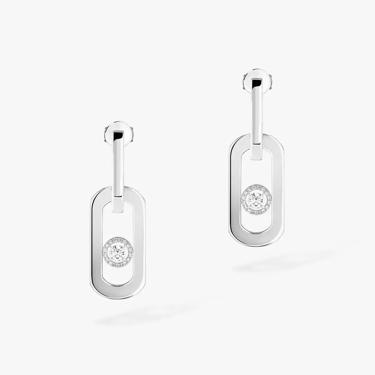 [Imperial] So Move XL Diamond Pendant Earrings
