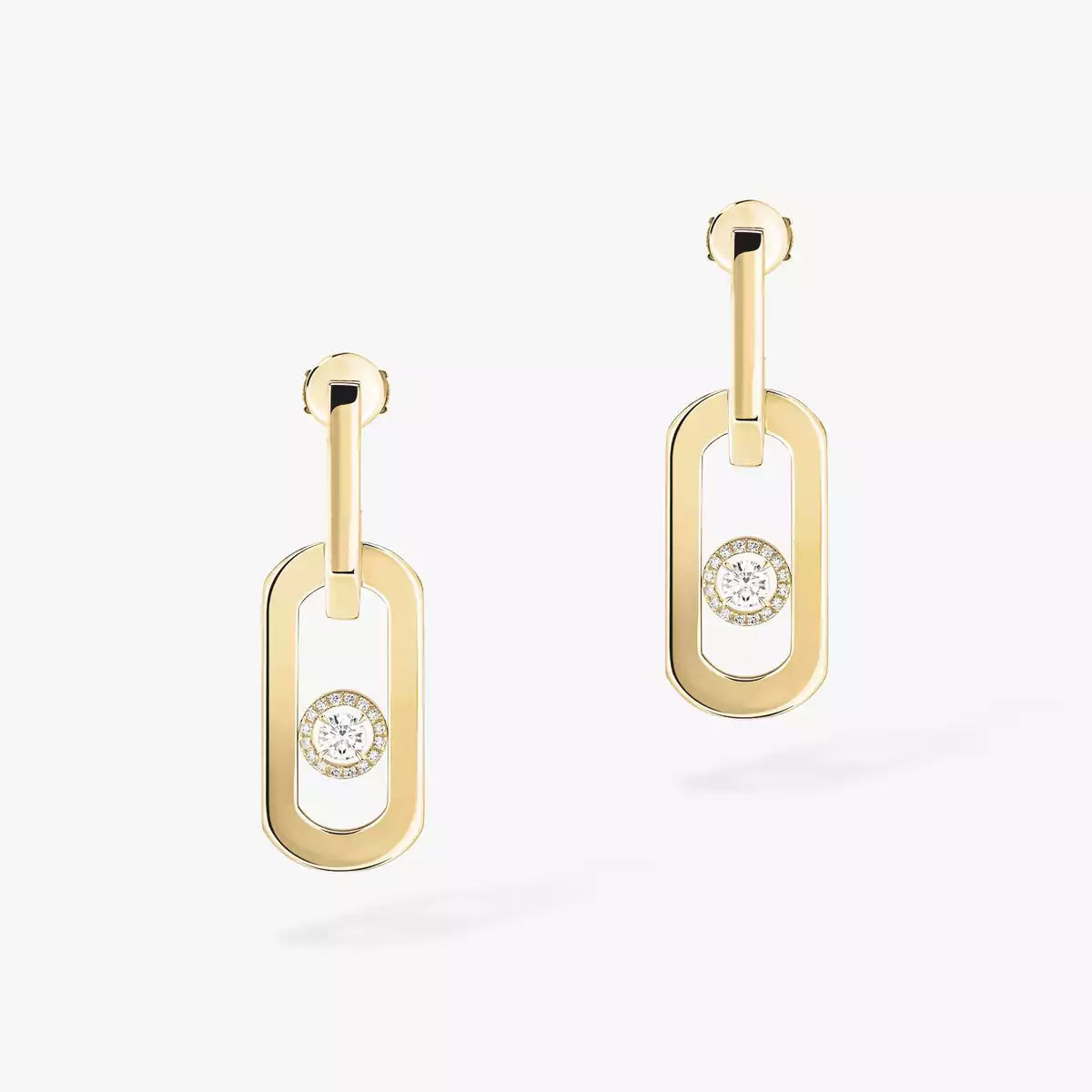 [Imperial] So Move XL Diamond Pendant Earrings