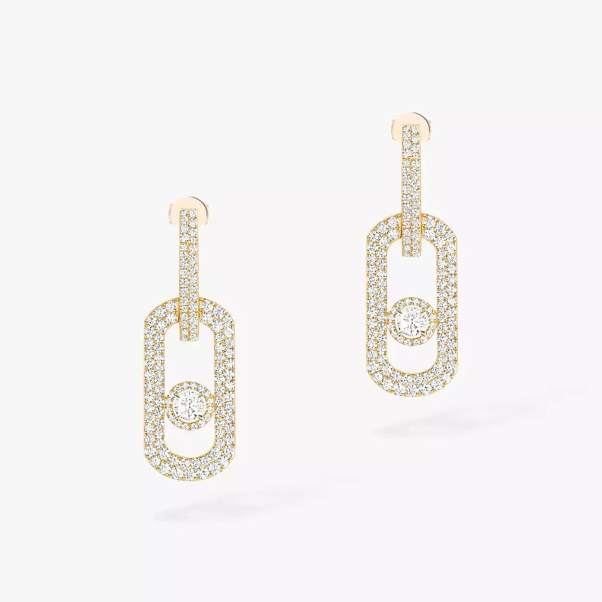 [Imperial] So Move XL Pave_-Set Diamond Pendant Earrings