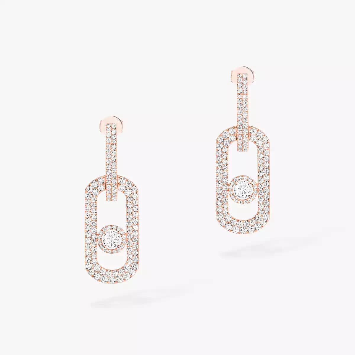 [Imperial] So Move XL Pave_-Set Diamond Pendant Earrings