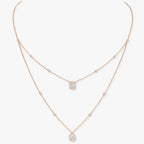 [Imperial] MY TWIN 2 ROW DIAMOND NECKLACE