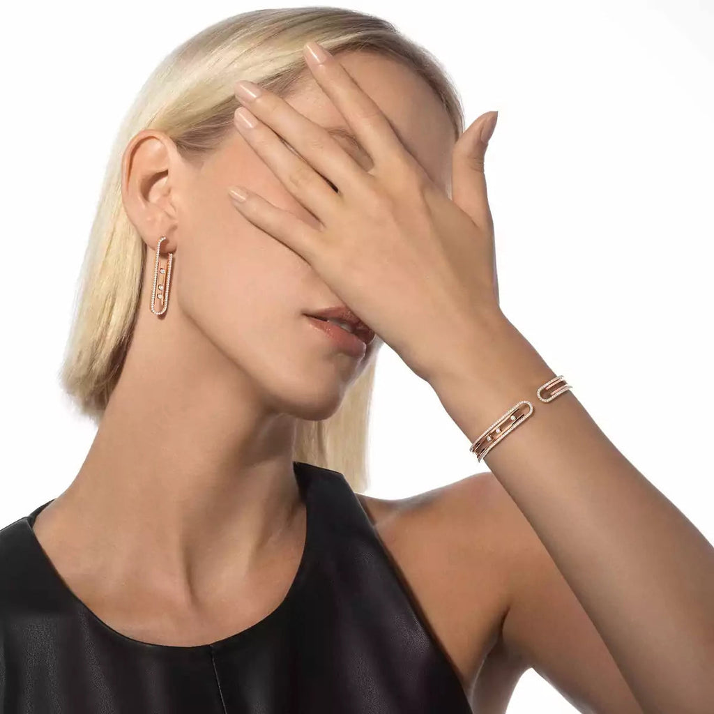 [Imperial] Diamond Pendant Earrings Move 10Th