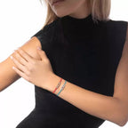 [Imperial] Messika Care(s) pink cord pavé bracelet